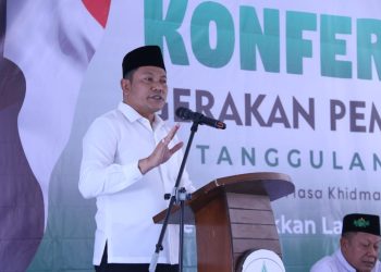 Plt Bupati Sidoarjo H Subandi Minta Ansor Tanggulangin Tetap Jaga Sinergi dengan Pemerintah
