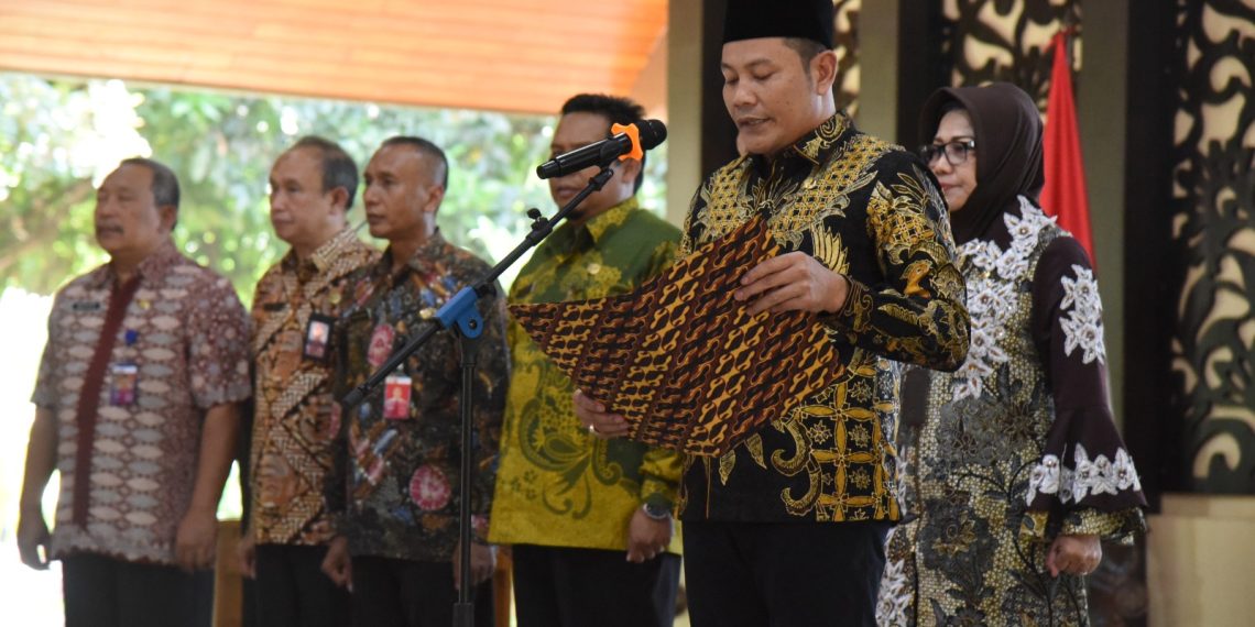 Plt Bupati Sidoarjo H Subandi Bersama Seluruh Kepala OPD Deklarasi Antikorupsi