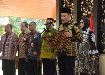 Plt Bupati Sidoarjo H Subandi Bersama Seluruh Kepala OPD Deklarasi Antikorupsi
