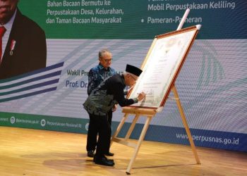 HUT-44 Perpusnas, Wapres Tegaskan Buku Mampu Perluas Pengetahuan