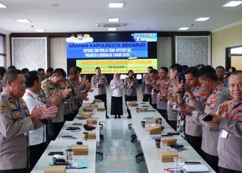Asistensi Pelayanan Publik di Polresta Sidoarjo