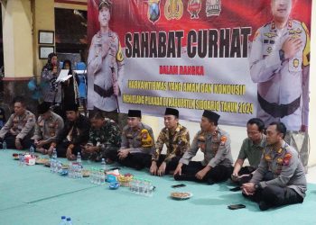 Sahabat Curhat di Krian, Ngobrol Gayeng Seputar Kamtibmas