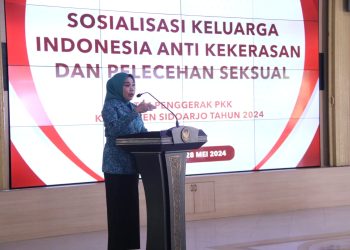 TP PKK Kabupaten Sidoarjo Gandeng Dinas P3AKB Turunkan  Angka Kekerasan Perempuan dan Anak