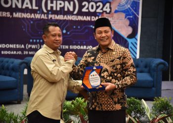 Peringatan HPN PWI Sidoarjo, Plt Bupati Subandi Siap Terima  Kritik Membangun