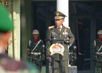 Korem 084/Bhaskara Jaya Menggelar Upacara Peringatan Hari Lahir Pancasila
