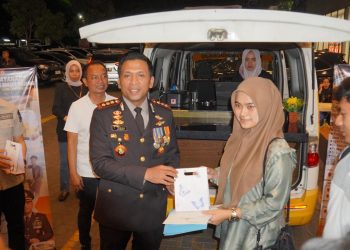 Polresta Sidoarjo Pertajam Layanan SKCK Keliling Online di Keramaian Masyarakat