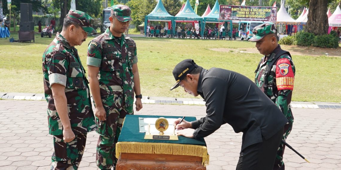 TMMD ke-120 TA.2024 Kodim 0816/Sidoarjo Ditutup