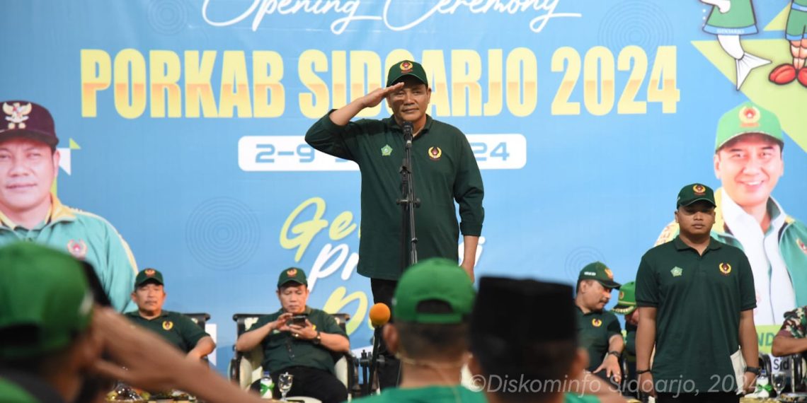 3.000 Atlit Berlaga di Porkab Sidoarjo 2024