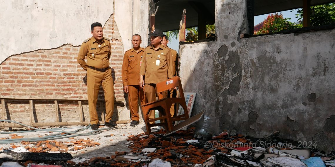 Pemkab Sidoarjo Siapkan Anggaran untuk Perbaiki Sekolah Rusak