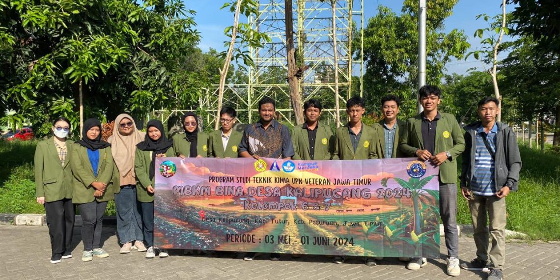 Mahasiswa UPN Jatim Ajari Petani Bikin Abon dari Jantung Pisang