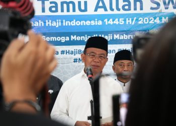 Sambut Kepulangan Jamaah Haji Kloter Pertama, Menko PMK:Daging Kurban dari Mekah untuk Atasi Stunting