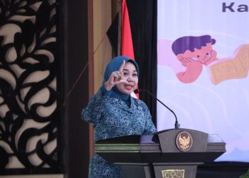 Plt Ketua TP PKK Kabupaten Sidoarjo Tanamkan Kecintaan Literasi Lewat Dongeng