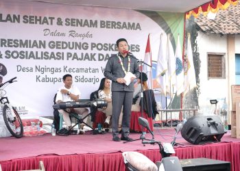 Plt Bupati Sidoarjo Dorong Peningkatan Layanan Kesehatan dan Kesadaran Membayar Pajak Warga Ngingas