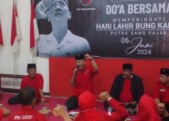 DPC PDIP Sidoarjo Ajak Cakada Gelar Tasyakuran Hari Kelahiran Bung Karno