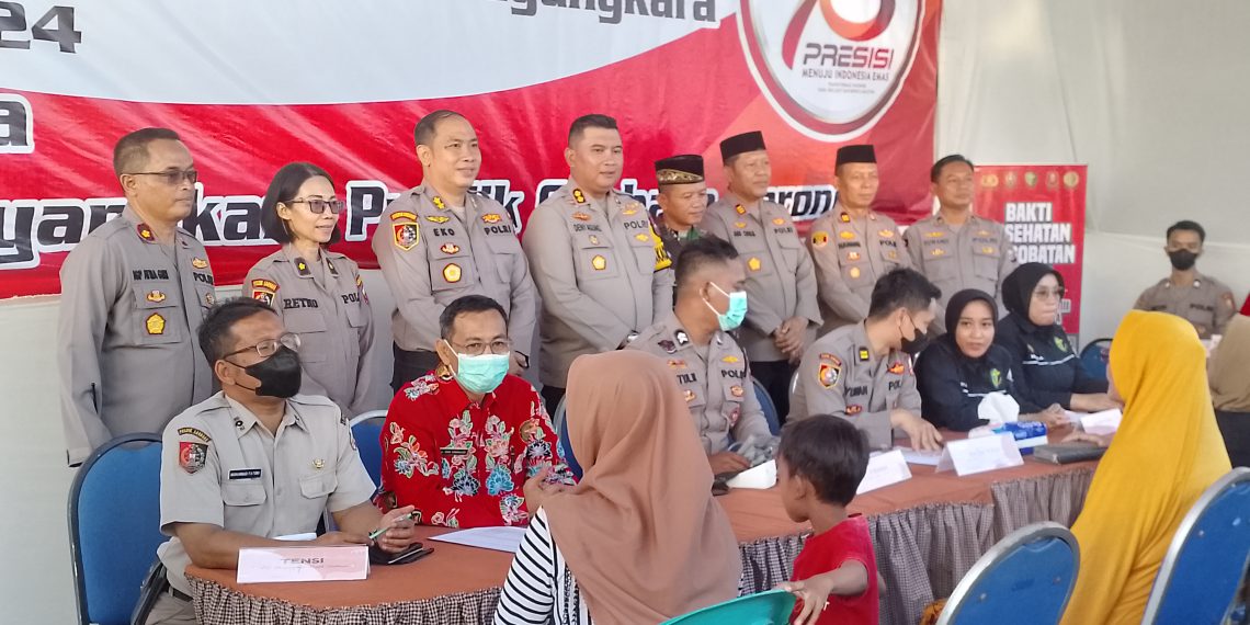 Sambut Hari Bhayangkara Ke-78, Polresta Sidoarjo Peduli Kesehatan Masyarakat