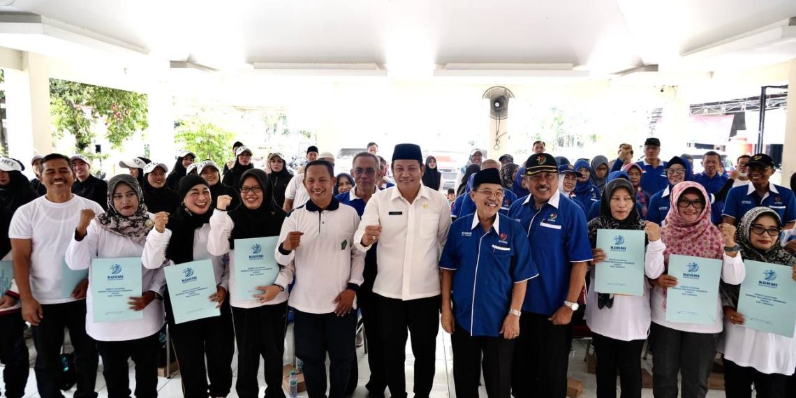 Plt Bupati H Subandi Bersama KORMI Sidoarjo Galakkan Olahraga Masyarakat