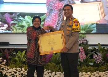 Serius Tangani Kasus Kekerasan Perempuan dan Anak, Polresta Sidoarjo Raih Penghargaan dari Mensos