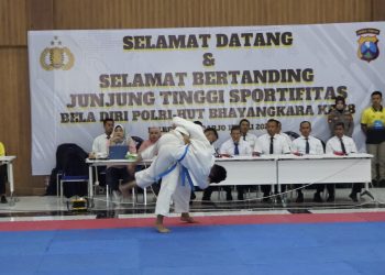 Polresta Sidoarjo Gelar Lomba Bela Diri