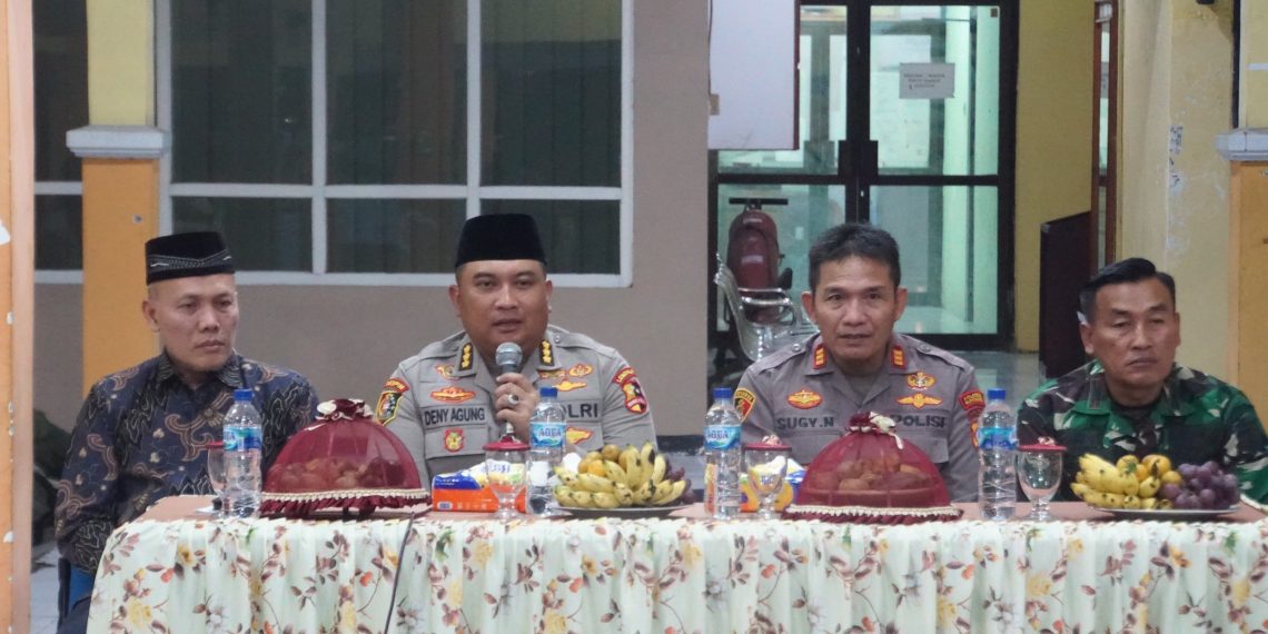 Jaga Kondusifitas Kamtibmas, Polisi Gelar Sahabat Curhat bersama Warga Jabon