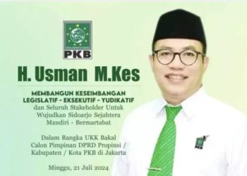 Abah Usman Ikuti UKK Jabatan Ketua DPRD Sidoarjo 2024-2029