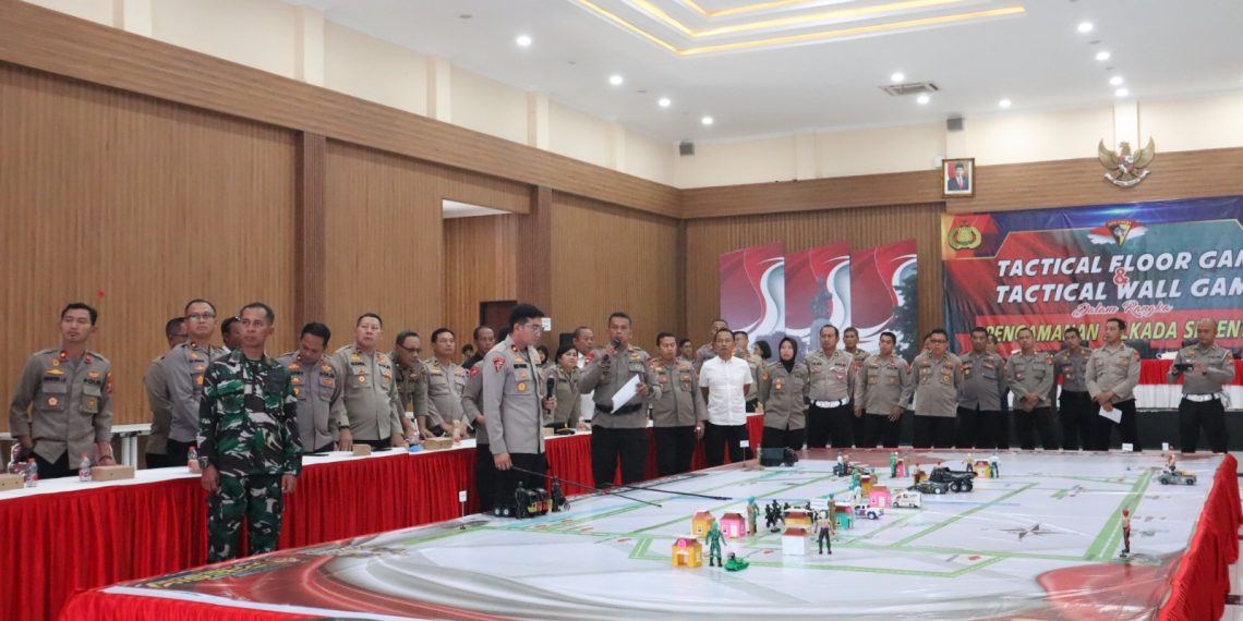 Polresta Sidoarjo Gelar TFG dan TWG Pengamanan Pilkada Serentak 2024