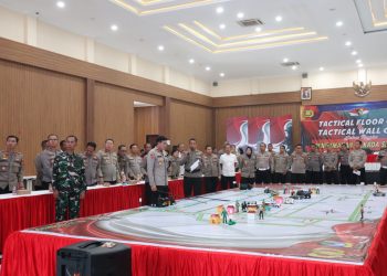 Polresta Sidoarjo Gelar TFG dan TWG Pengamanan Pilkada Serentak  2024