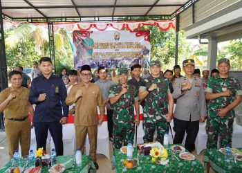 Danrem 084/Bhaskara Jaya Hadiri Peresmian Sumber Air Secara Virtual Oleh KASAD