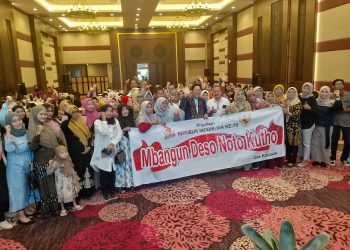 Cabup Khulaim Junaidi Paparkan Visi Bangun Deso Noto Kutho di hadapan Ratusan Ibu Muslimat NU