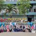 KKN Mahasiswi UPN “Veteran” Jatim Ajari Santri Ubah Air Cucian Beras jadi POC