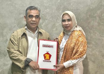 Terima Surat Tugas DPP Partai Gerindra, Bacawabup Hj Mimik Idayana Pilih Bacabup H Subandi dari PKB Menangkan Pilkada Sidoarjo 2024
