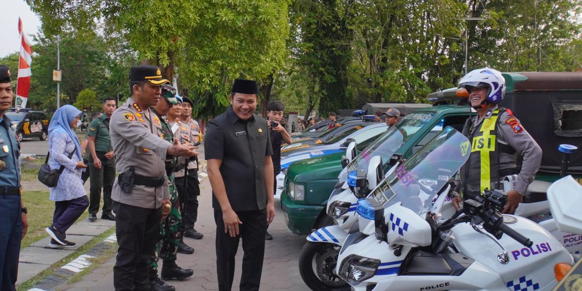 Gelar Pasukan Operasi Mantap Praja Semeru 2024, Sidoarjo Siap Pilkada Aman