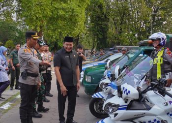 Gelar Pasukan Operasi Mantap Praja Semeru 2024, Sidoarjo Siap Pilkada Aman