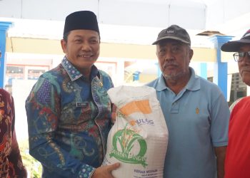 Plt Bupati Subandi Monitoring Penyaluran Bantuan Pangan Tahap 3