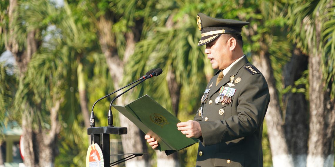 Kasrem 084/Bhaskara Jaya Pimpin Upacara Peringatan HUT Ke-79 Kemerdekaan Republik Indonesia