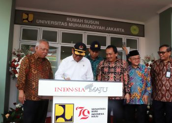 Menko PMK Resmikan Rumah Susun Universitas Muhammadiyah Jakarta, Bantuan  Kementerian PUPR