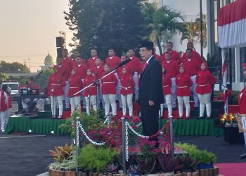 Alim Markus Pimpin Upacara HUT RI Ke-79