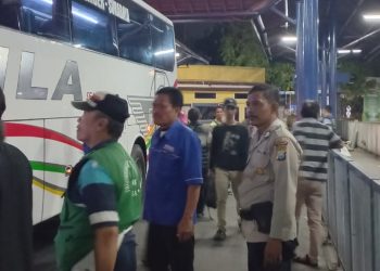 IAF 2024, Polresta Sidoarjo Amankan Bus Tujuan Bali di Terminal Purabaya
