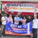 Semarak HUT RI ke -79, BRI Unit Kedamean Gelar Lomba Kebersihan Lapak Pasar Kedamean