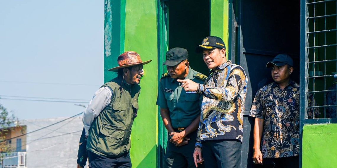 Siaga Musim Hujan, Plt Bupati Subandi Sidak Rumah Pompa di Tanggulangin