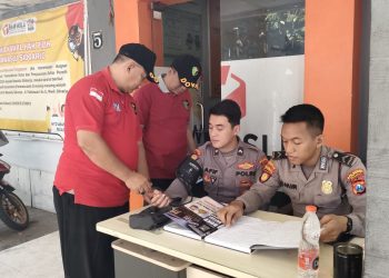 Si Dokkes Polresta Sidoarjo Patroli Kesehatan Personel Operasi Mantap Praja Semeru 2024