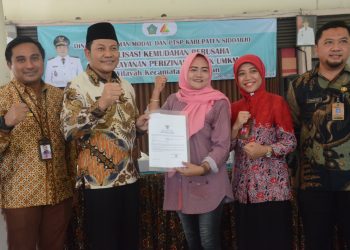 Plt Bupati Subandi Terus Gencarkan Kemudahan Perijinan UMKM untuk Mendapatkan NIB, SPP-IRT dan Sertifikat Halal