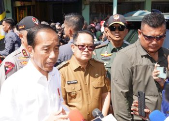 Kunjungan Kerja Presiden RI di Wilayah Korem 084/BJ Berjalan Aman dan Lancar