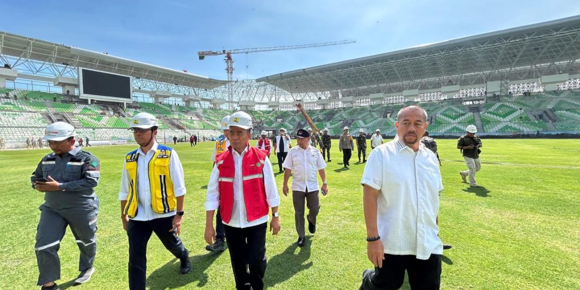 Menko Muhadjir Tinjau Kesiapan Arena PON Sumut