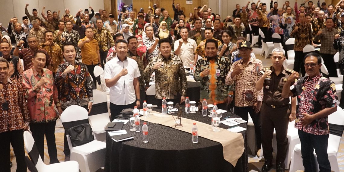 Antisipasi Perangkat Terjerat Kasus Hukum, Pemkab Sidoarjo Gandeng Polresta dan Kejari Gelar Bimtek Kades dan BPD