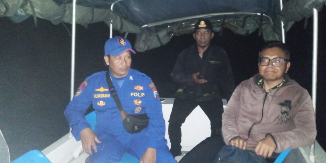 Satpolairud Polresta Sidoarjo bersama Dinas Perikanan Patroli Perairan