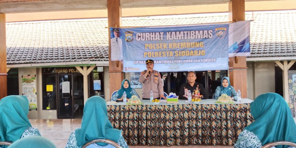 Polsek Krembung Ajak Masyarakat Jadi Polisi Bagi Diri Sendiri