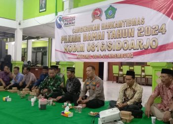Tiga Pilar Kecamatan Krembung Gelar Cangkrukan Kamtibmas untuk Pilkada Damai