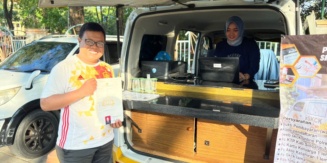 Minggu Pagi, Urus SKCK Tetap Terlayani