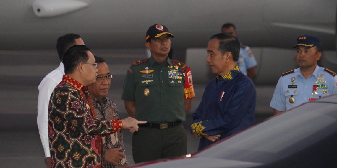 Satgas Pamwil Korem 084/Bhaskara Jaya Sukses Amankan Kunjungan Presiden RI