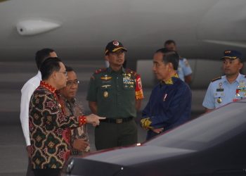 Satgas Pamwil Korem 084/Bhaskara Jaya Sukses Amankan Kunjungan Presiden RI